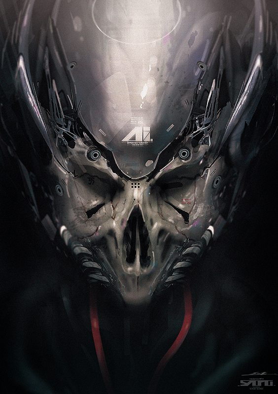 This is a pixiv picture whose title is evil spirit.