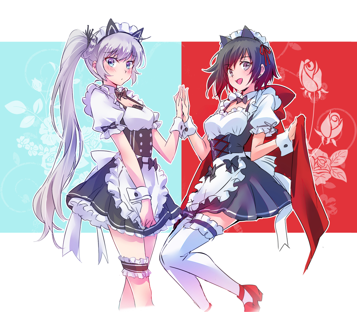 This is a pixiv picture whose title is RWBY 落書まとめ㊺.