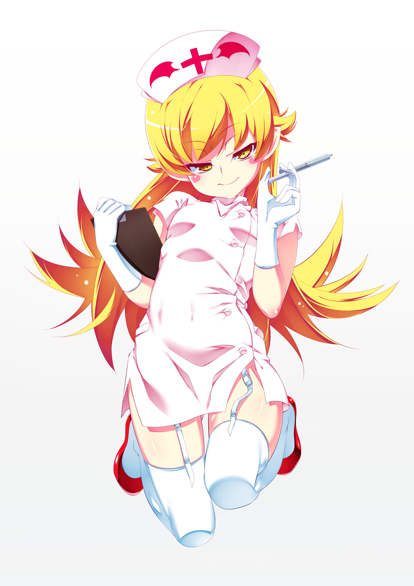 This is a pixiv picture whose title is ぱないのナース.