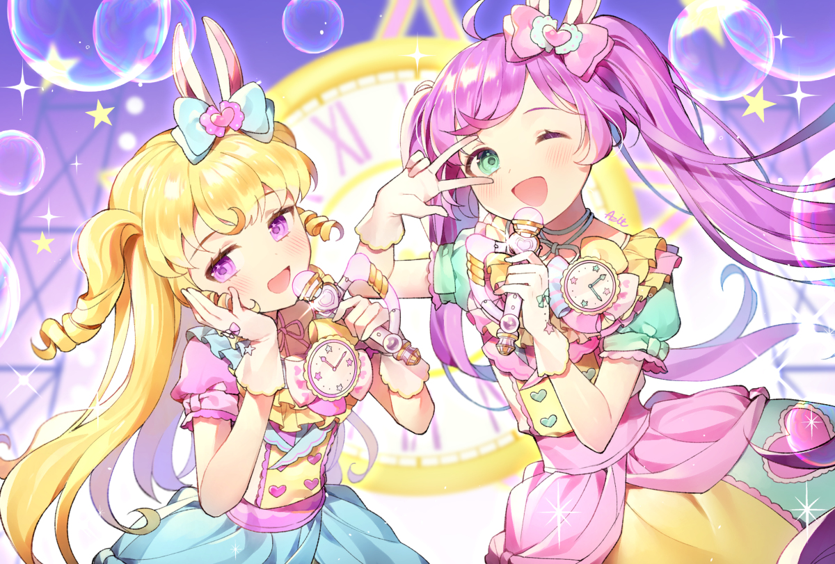 This is a pixiv picture whose title is アイドルタイムプリパラ.