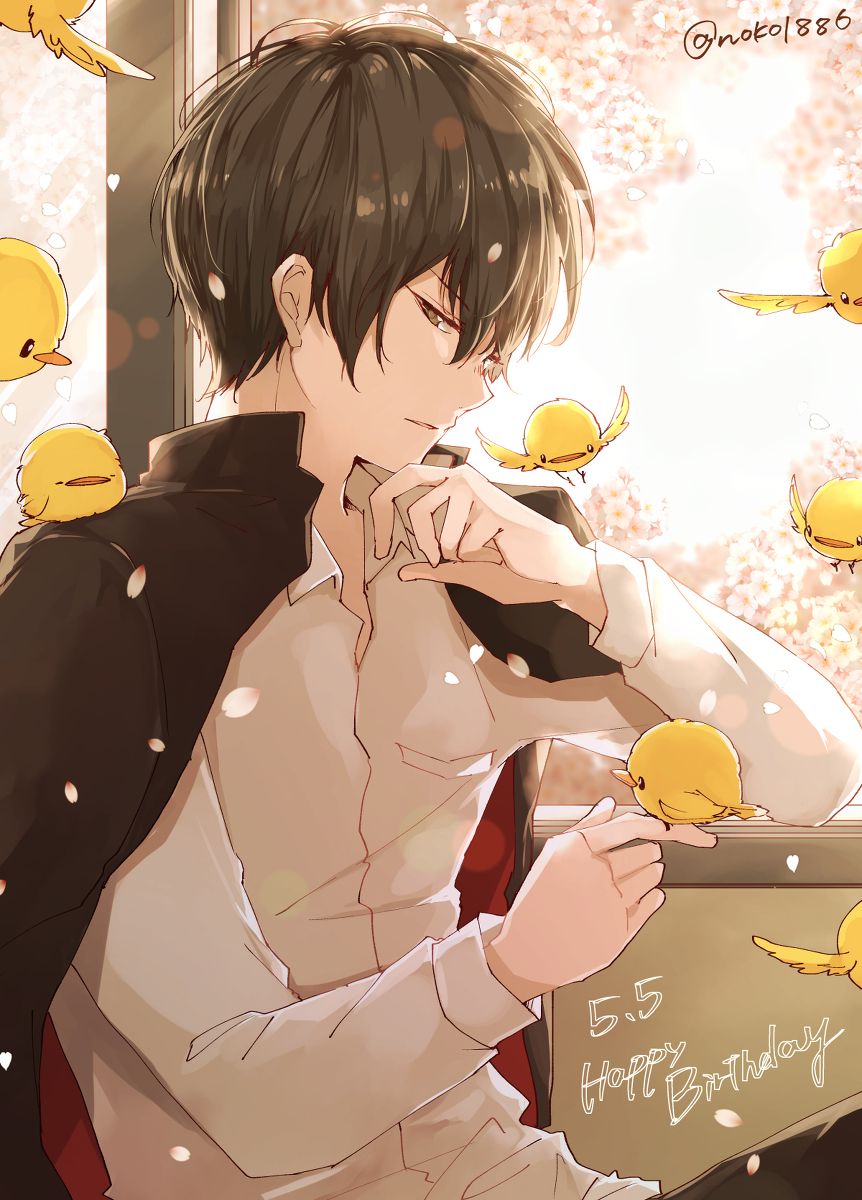 This is a pixiv picture whose title is 雲雀恭弥誕生祭2019.