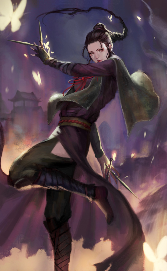 This is a pixiv picture whose title is まぼろしお蝶.