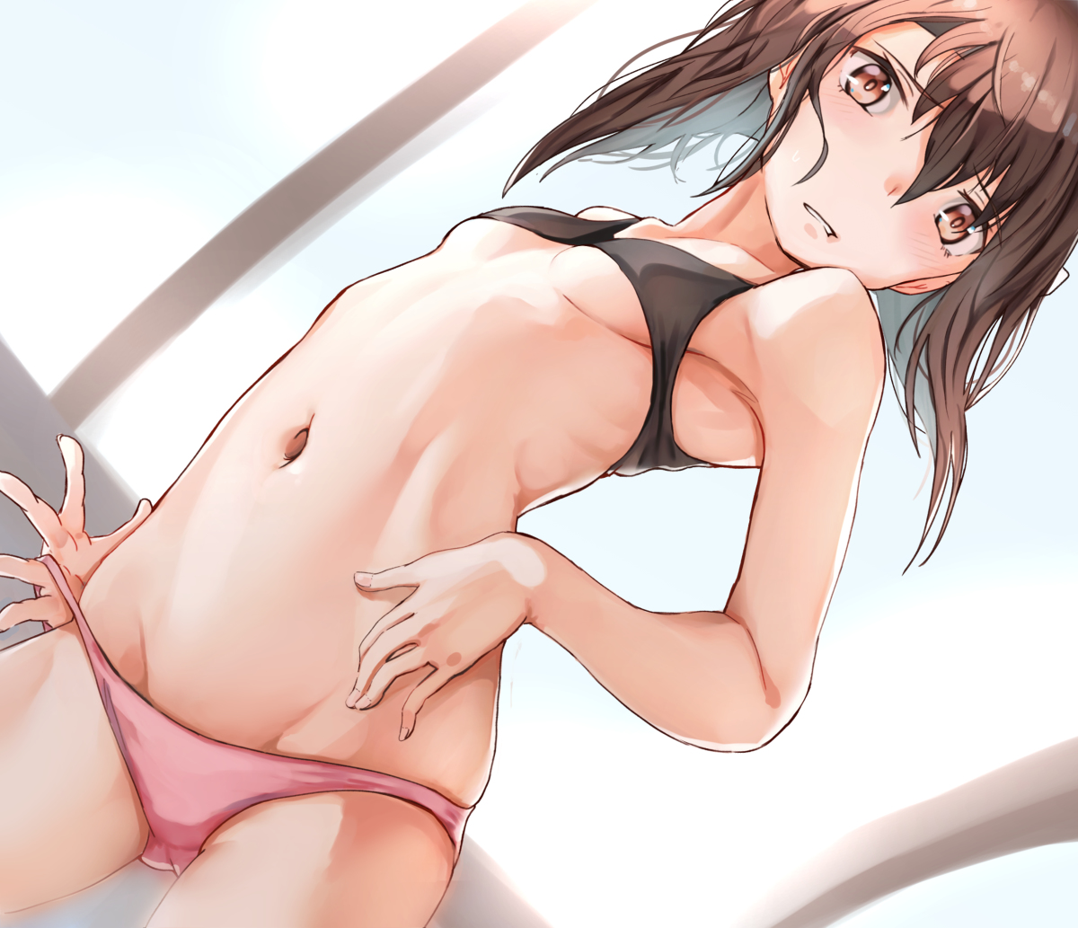 This is a pixiv picture whose title is 魅惑のすれんだーぼでぃ.