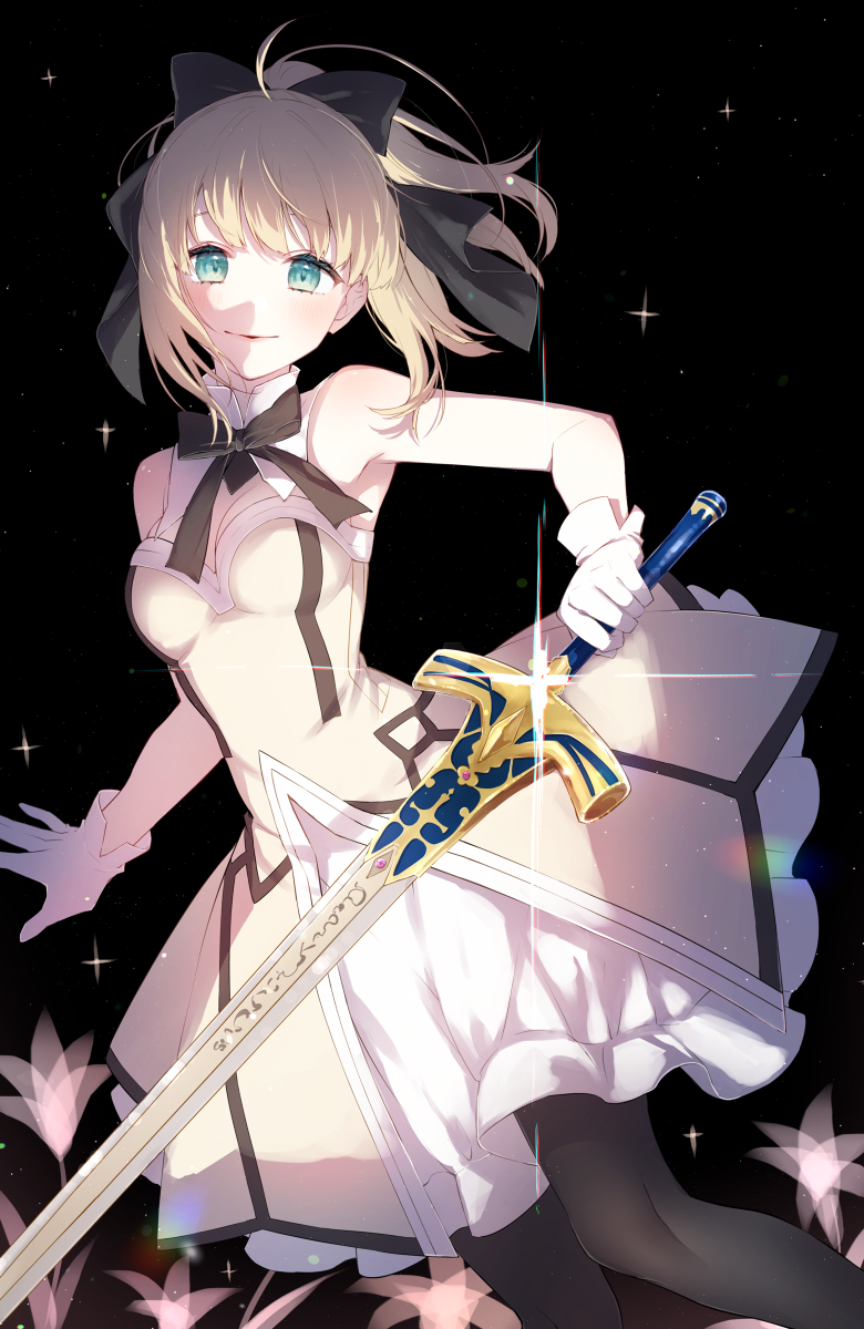 This is a pixiv picture whose title is 「見ていてください、貴方に勝利を！」.