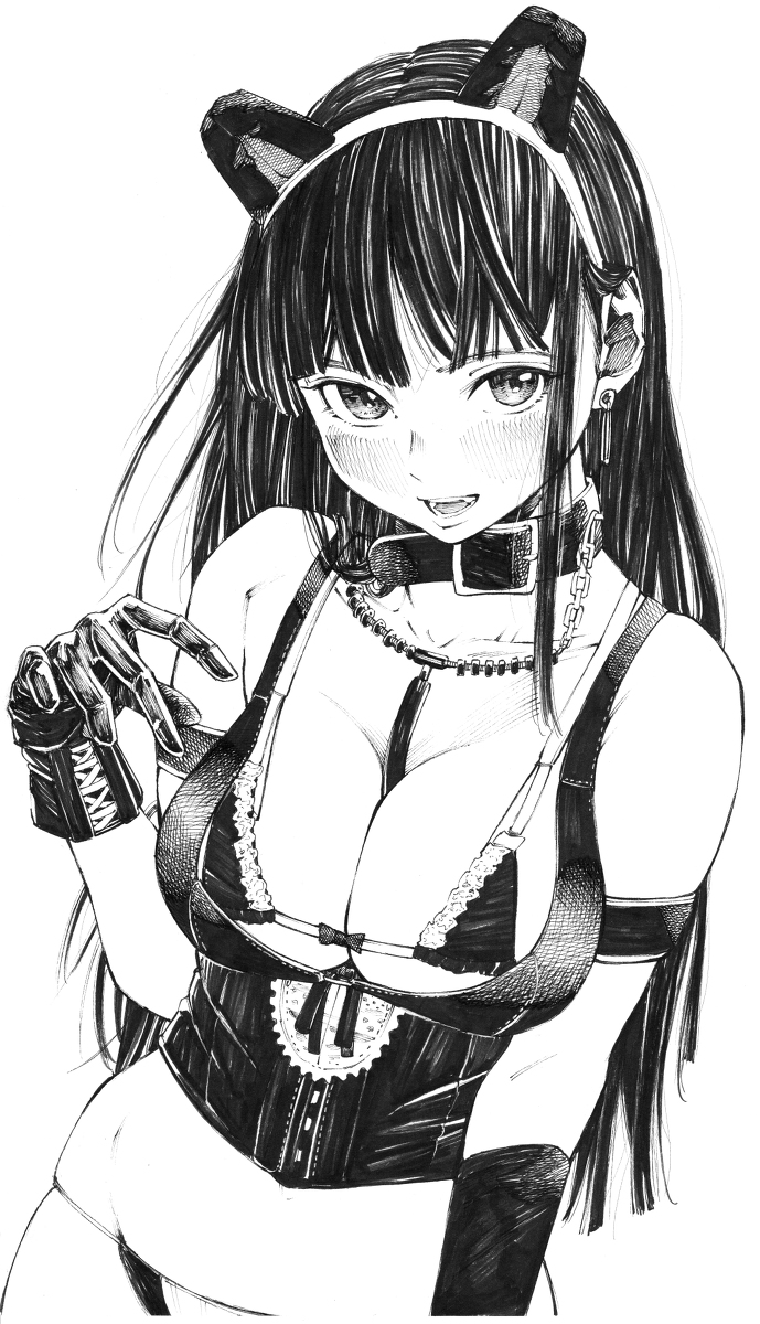 This is a pixiv picture whose title is 凛としてメイドビキニ.