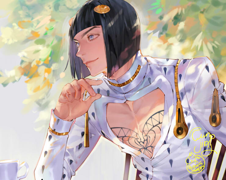 This is a pixiv picture whose title is cafe.