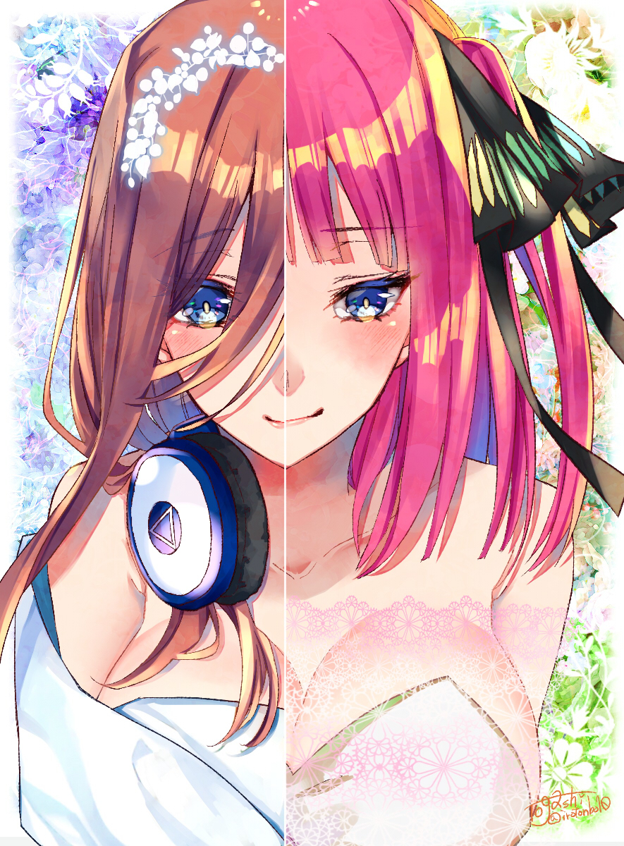 This is a pixiv picture whose title is 花嫁.