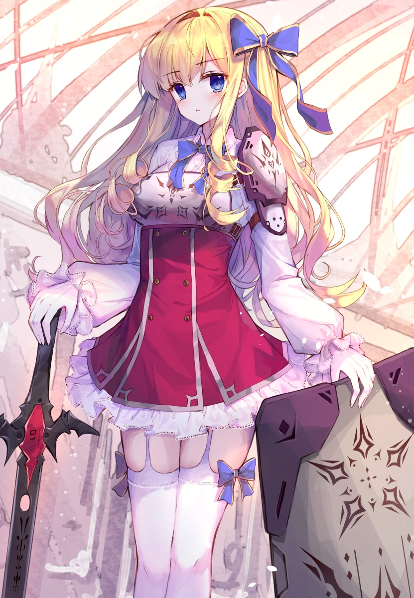 This is a pixiv picture whose title is 🛡️(  '  ∇ ' )🗡️.