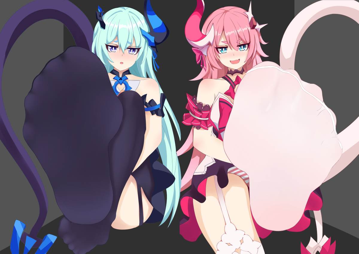 This is a pixiv picture whose title is 萝莎莉娅，别再闹了，被舰长发现了就....