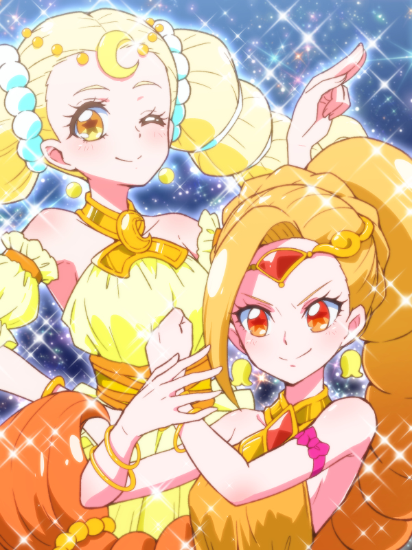 This is a pixiv picture whose title is ゴールドオレンジ.