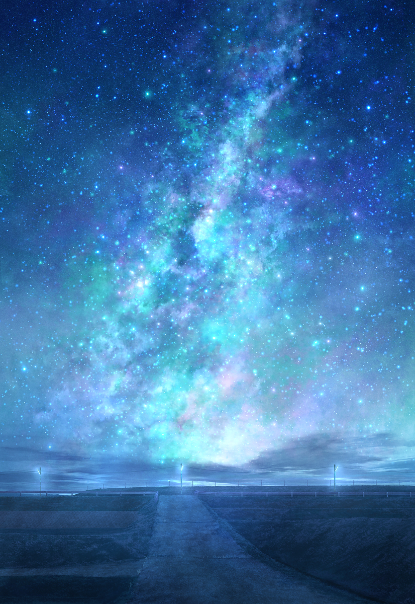 This is a pixiv picture whose title is 夜想.