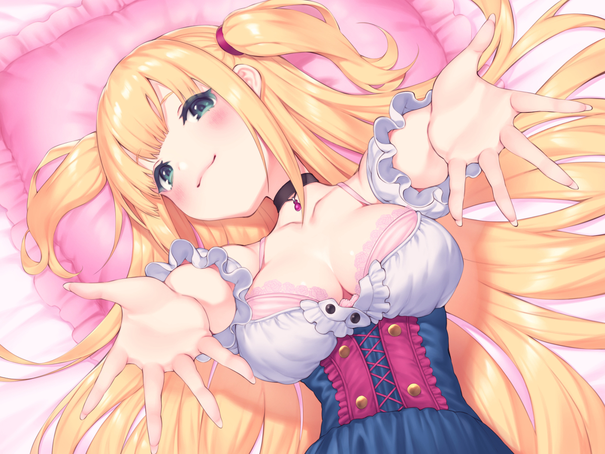 This is a pixiv picture whose title is 最高に優しいお嬢様にめちゃくちゃ甘やかされたい!.