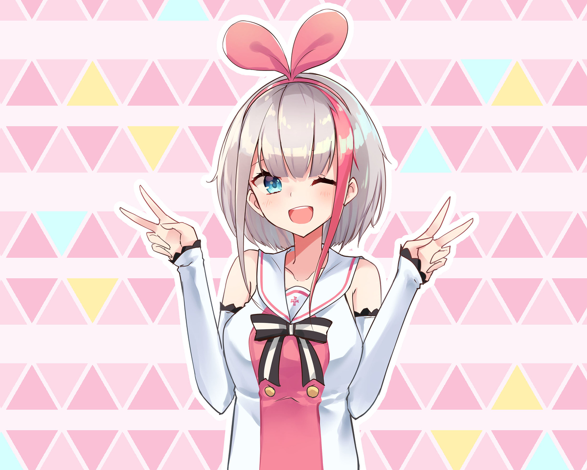 This is a pixiv picture whose title is アイちゃんコスシュペー.