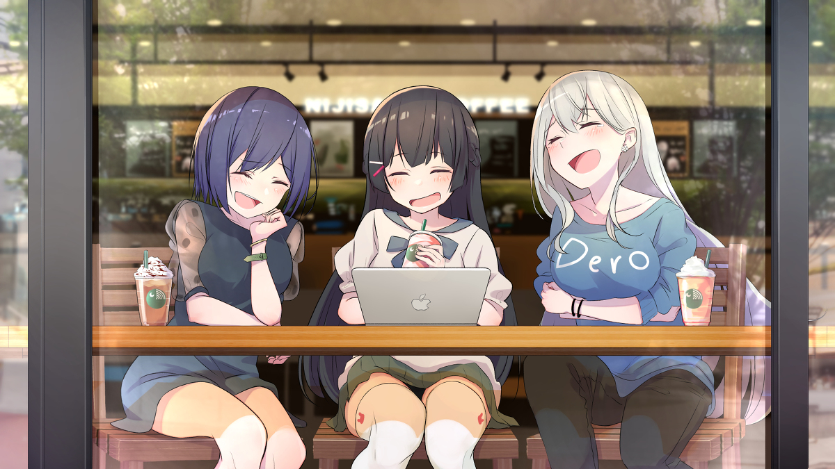 This is a pixiv picture whose title is Happy Afternoon.