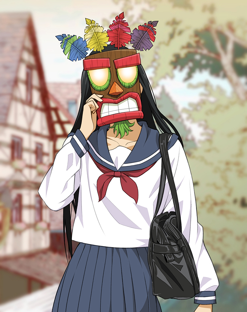 This is a pixiv picture whose title is 無敵女子.