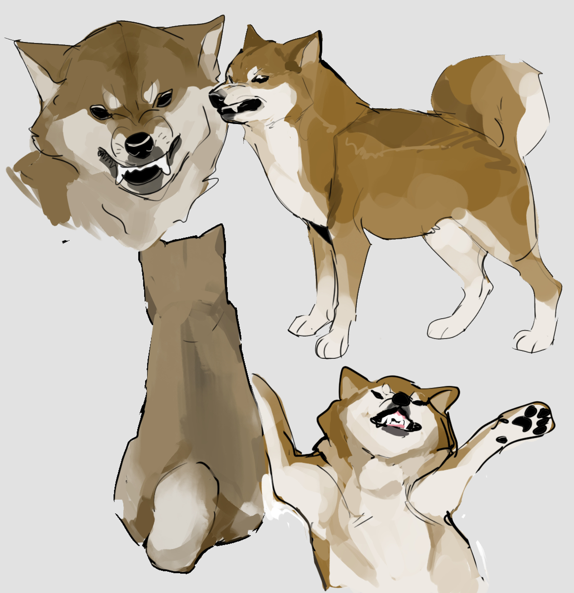 This is a pixiv picture whose title is 4がつまとめ.