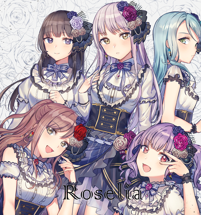 This is a pixiv picture whose title is Roselia.