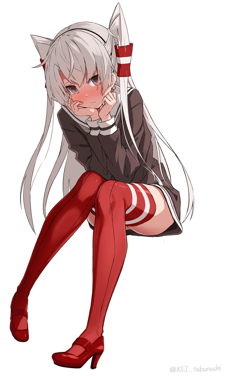 This is a pixiv picture whose title is あまつん.