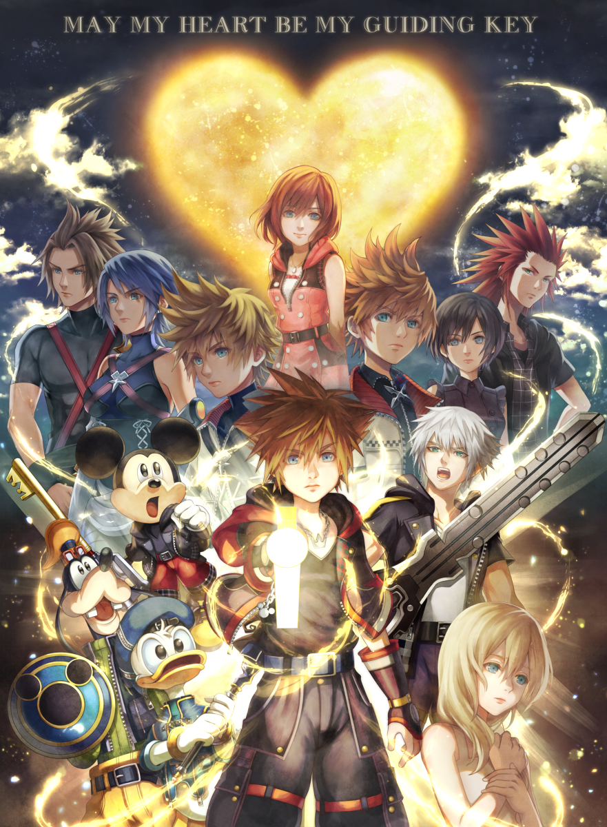 This is a pixiv picture whose title is MAY MY HEART BE MY GUIDING　KEY.