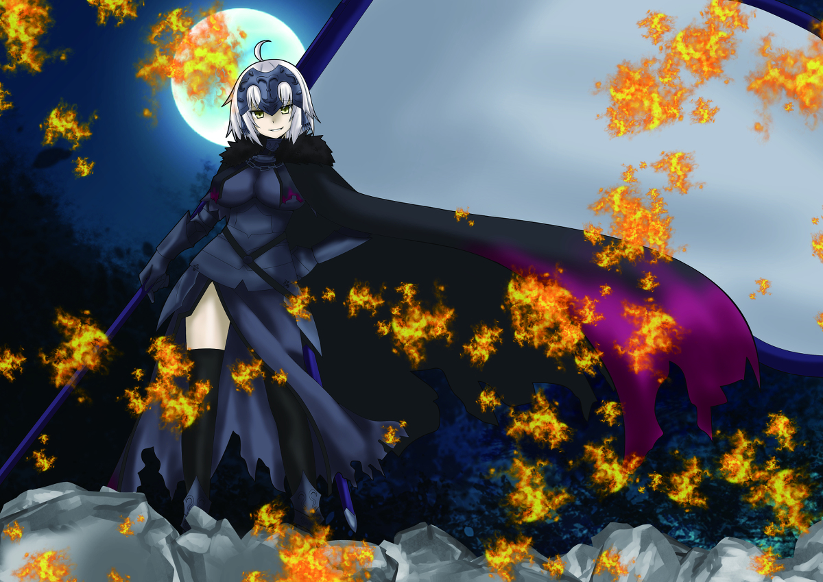 This is a pixiv picture whose title is ジャンヌ・オルタ.