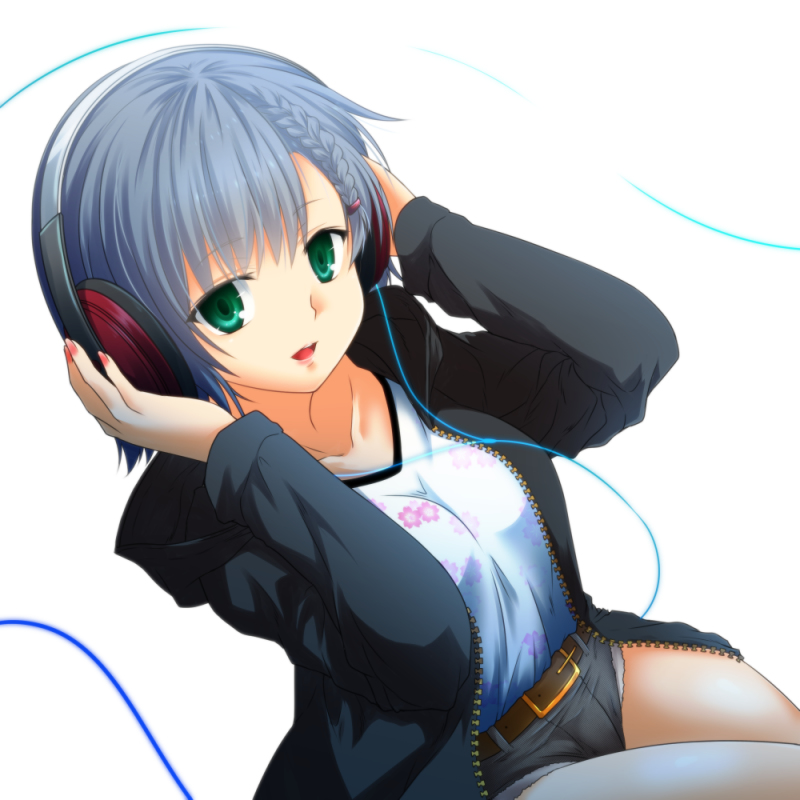 This is a pixiv picture whose title is 【商業】音楽ＣＤジャケ絵.