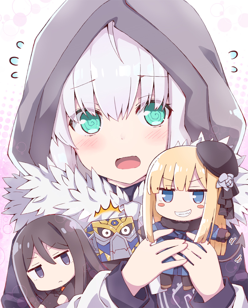 This is a pixiv picture whose title is 小悪魔ライネスと愉快な仲間たち.
