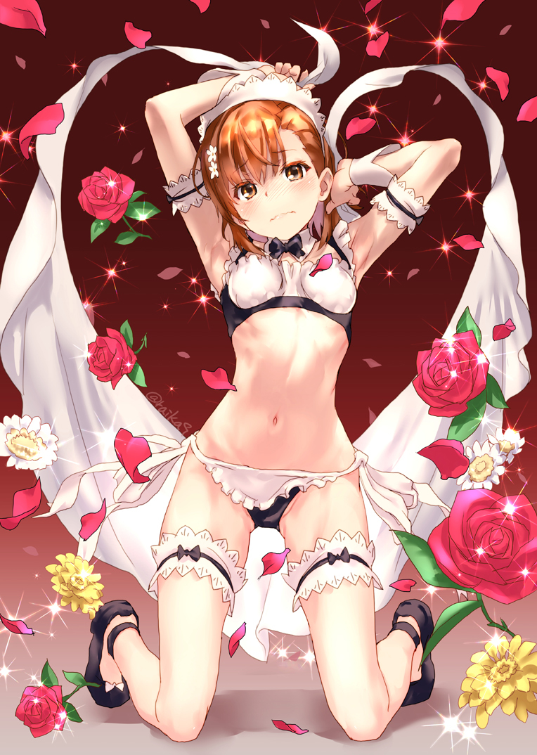 This is a pixiv picture whose title is メイドの日.