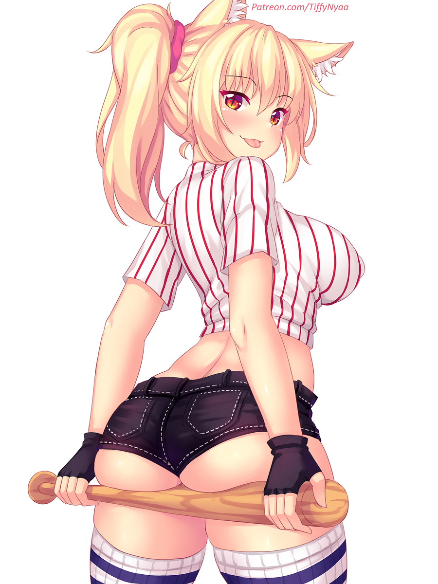 This is a pixiv picture whose title is Baseball Gurl Tiffy~.