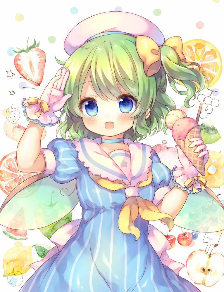 This is a pixiv picture whose title is セーラーワンピ大ちゃん.