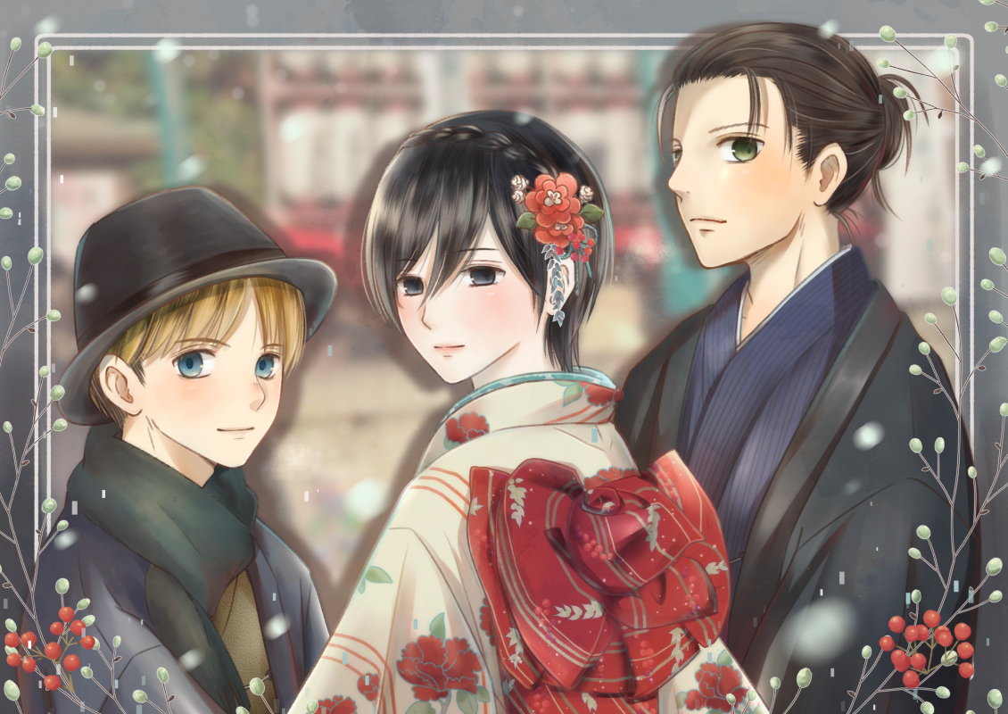 This is a pixiv picture whose title is 進撃ログ15.