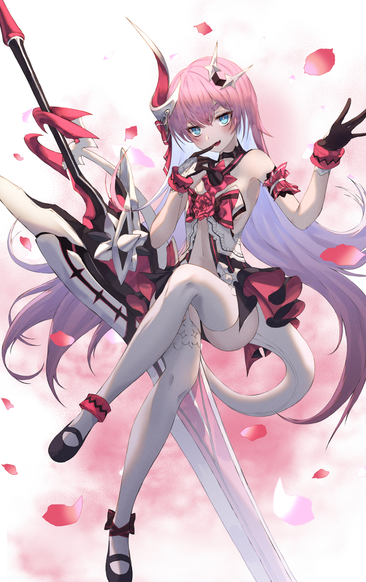This is a pixiv picture whose title is ロザリア.