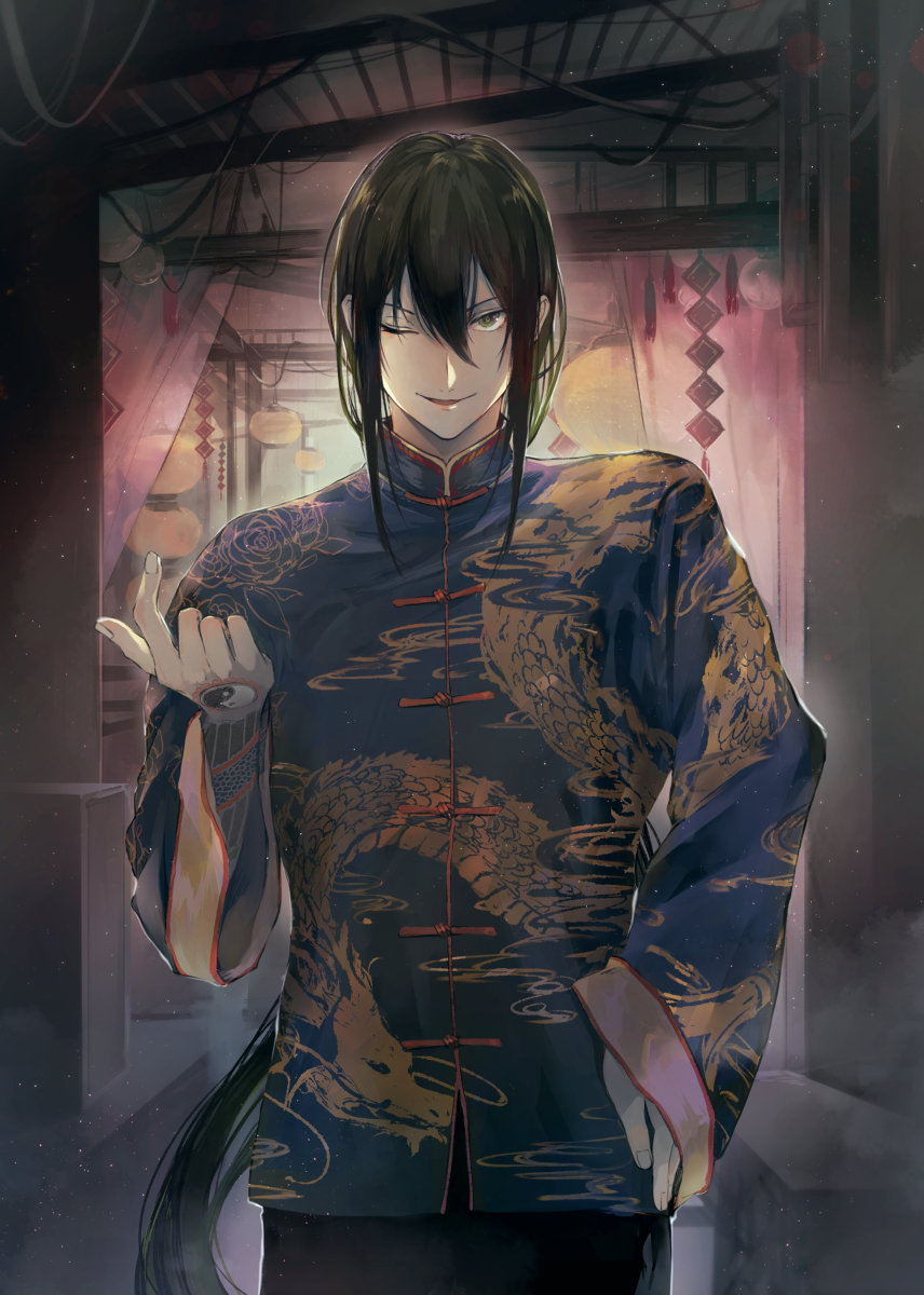 This is a pixiv picture whose title is ある裏路地.