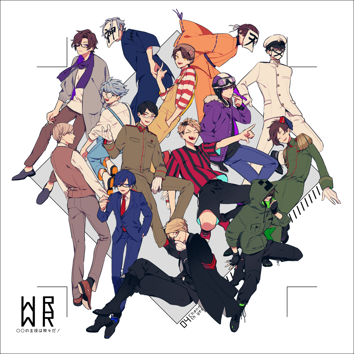 This is a pixiv picture whose title is 3→4.