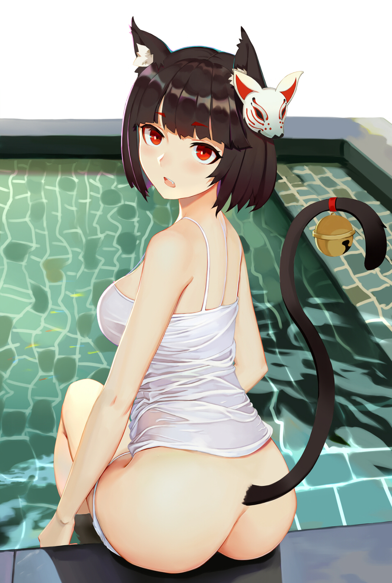 This is a pixiv picture whose title is 山城.