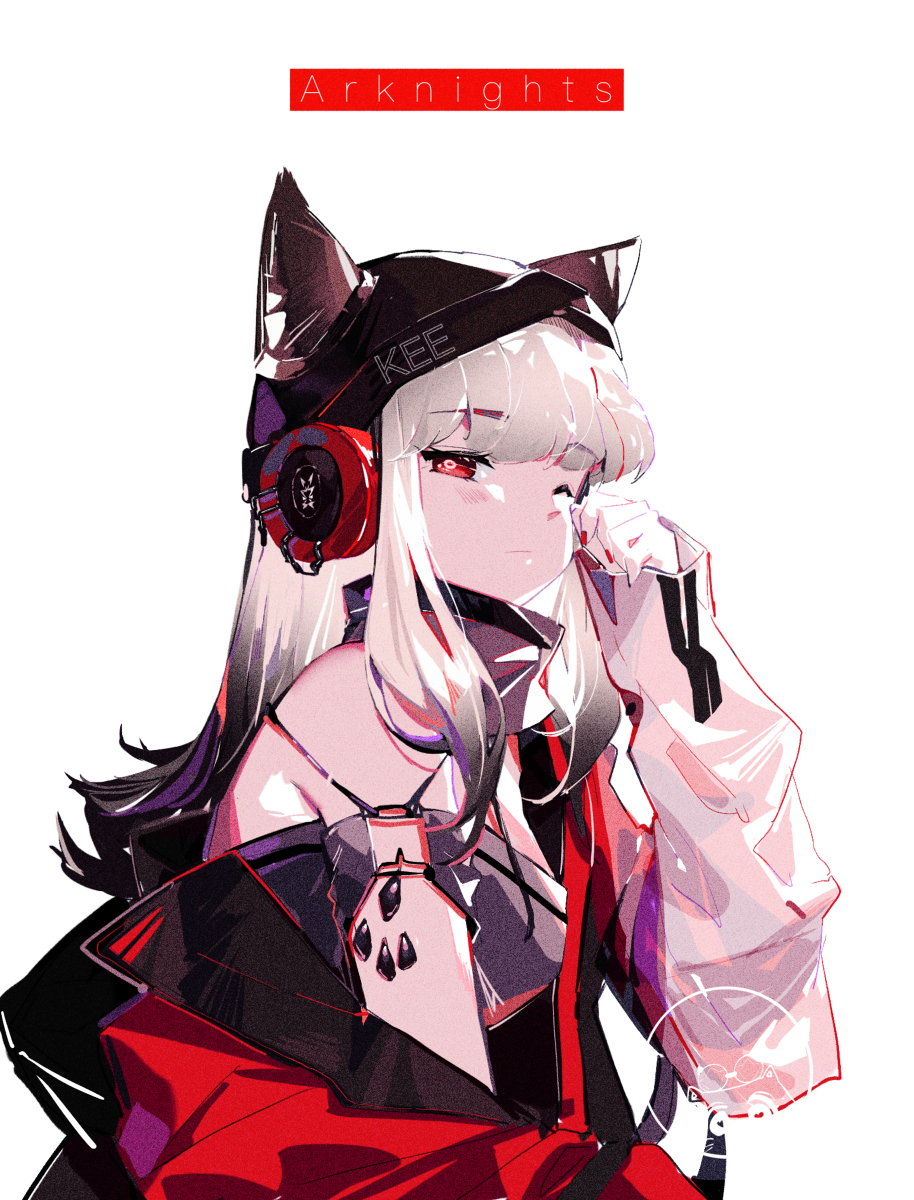 This is a pixiv picture whose title is 明日方舟Arknights霜叶.
