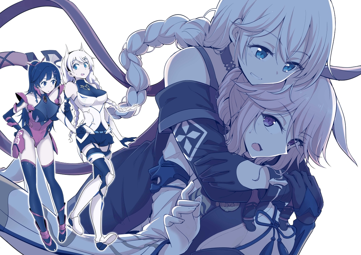 This is a pixiv picture whose title is 崩坏の月曜日.