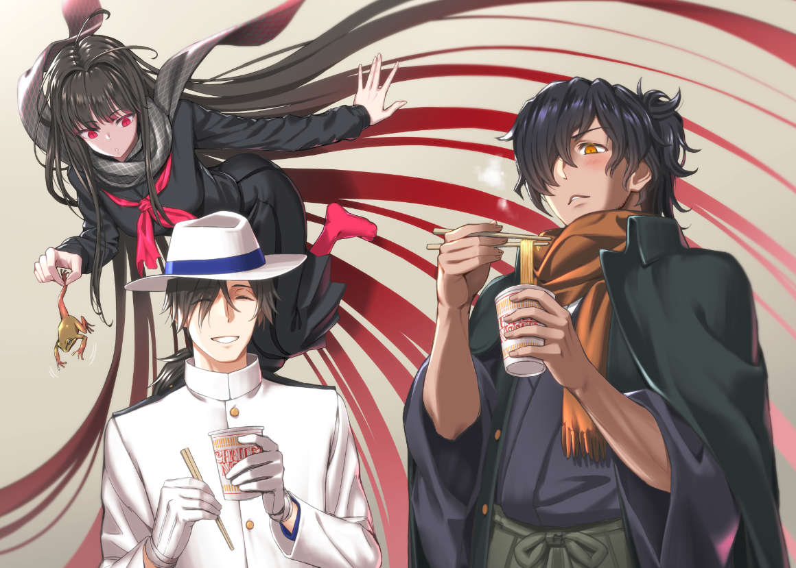 This is a pixiv picture whose title is カルデアヌードル.