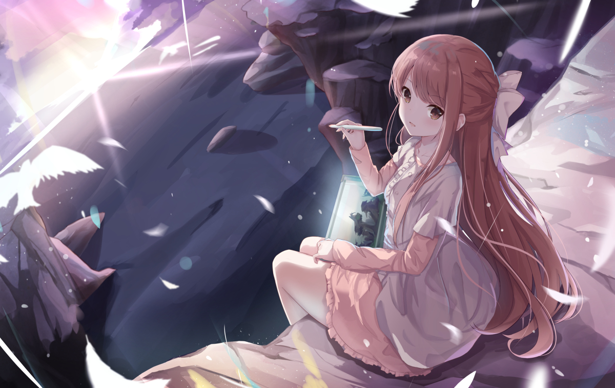 This is a pixiv picture whose title is Shelter.
