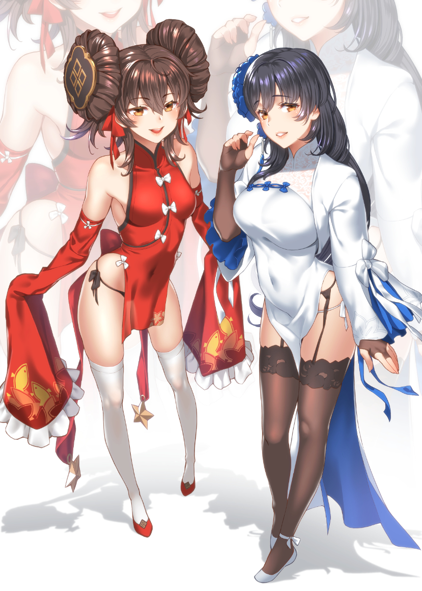 This is a pixiv picture whose title is チャイナスキン.