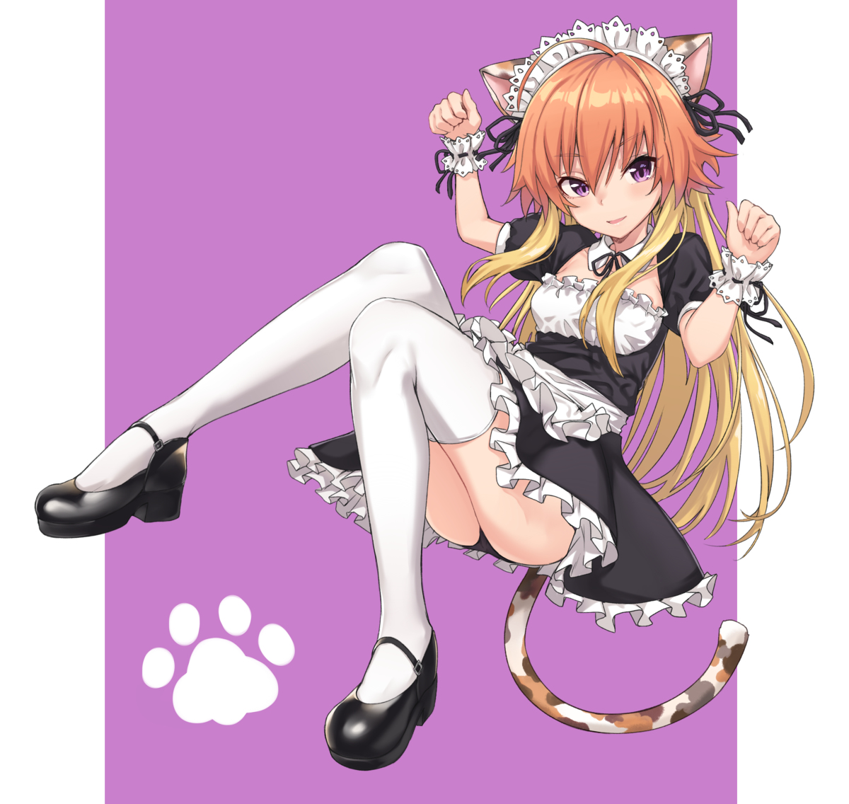 This is a pixiv picture whose title is メイド二宮飛鳥.