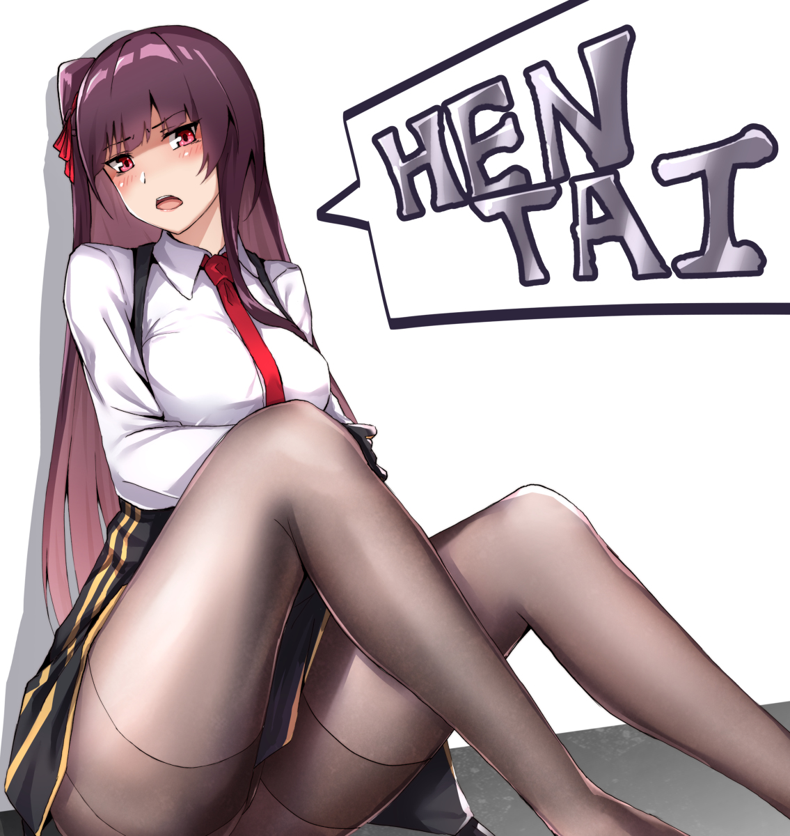 This is a pixiv picture whose title is HENTAI.