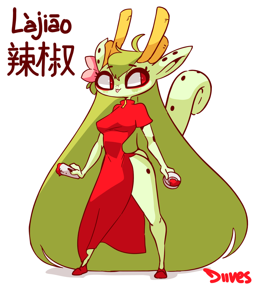 This is a pixiv picture whose title is Lajiao.