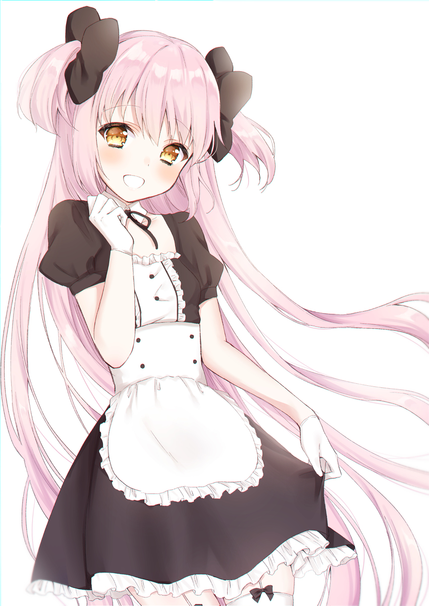 This is a pixiv picture whose title is メイドアルティメットまどか.