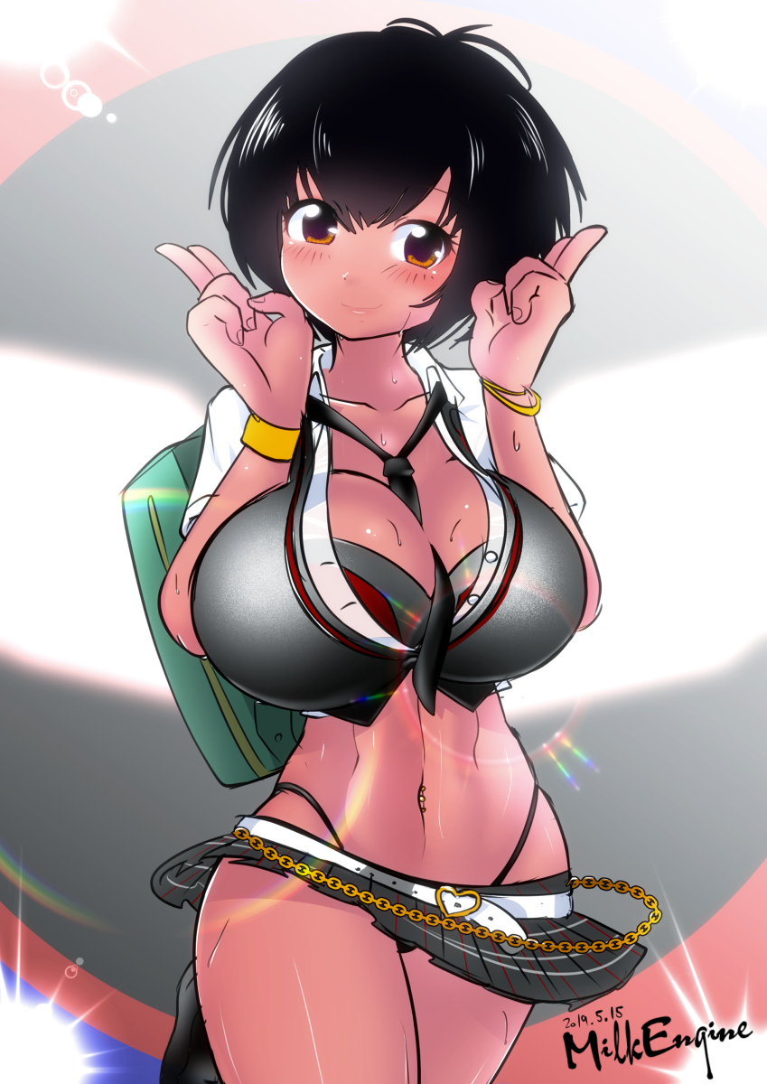 This is a pixiv picture whose title is アメスクペニー.