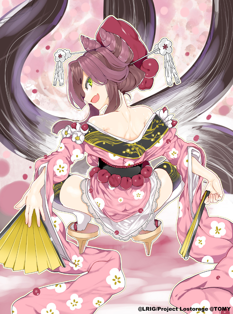 This is a pixiv picture whose title is 羅植 ウメ.