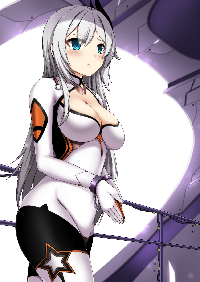 This is a pixiv picture whose title is White Comet.