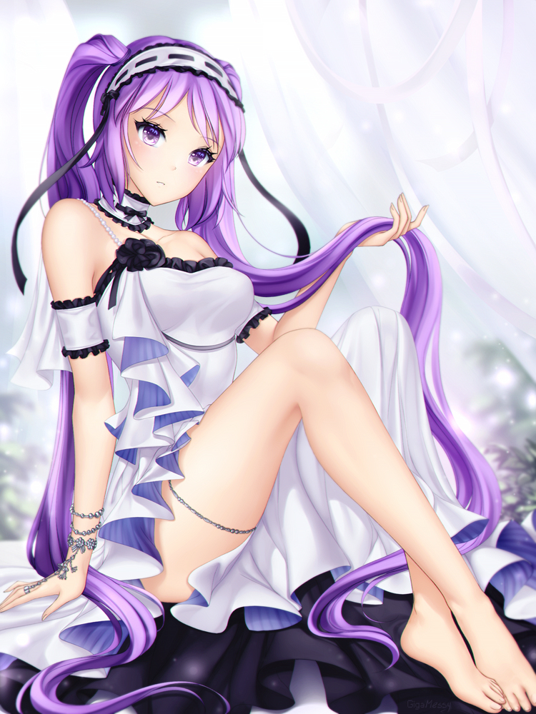This is a pixiv picture whose title is Euryale.