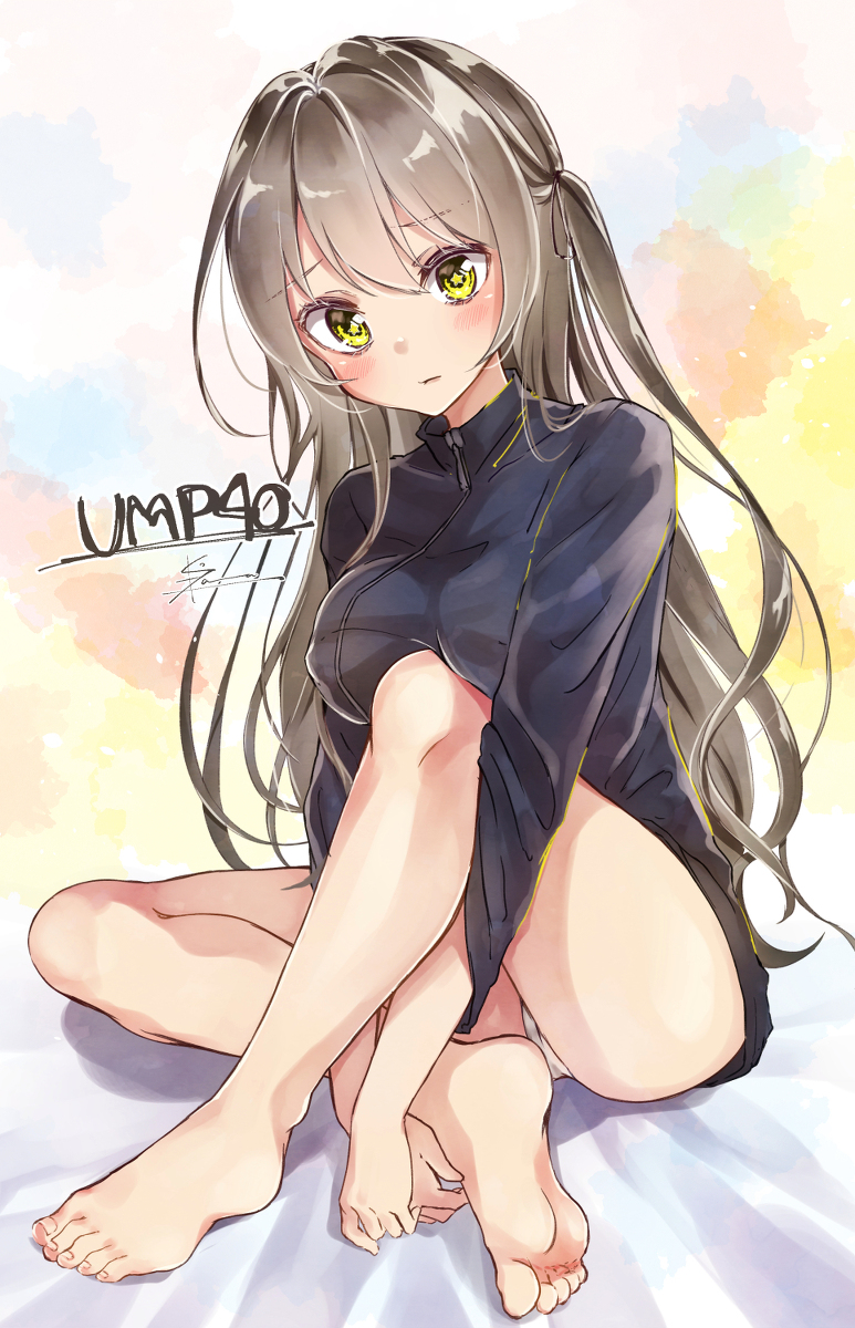 This is a pixiv picture whose title is UMP40.