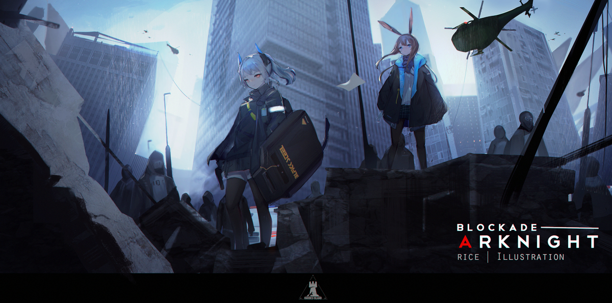 This is a pixiv picture whose title is 羅德島.