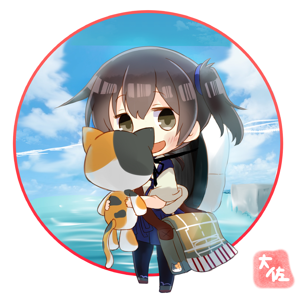 This is a pixiv picture whose title is かがちゃん.